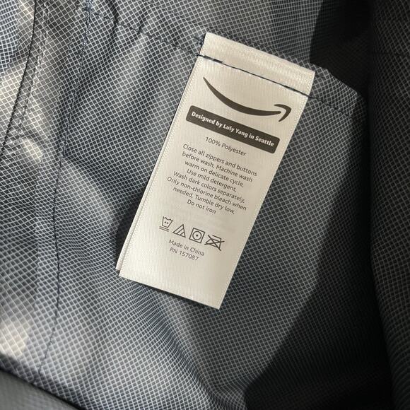 Amazon Blue and Black Performance Jacket - Picture 5 of 7
